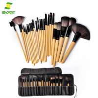 Professional Makeup brushes/32pcs makeup brush black case/cosmetic brushes